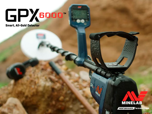 El totalmente nuevo GPX 6000 de Minelab