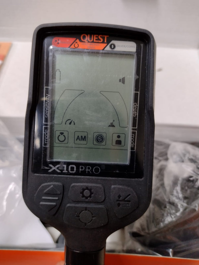 Quest X10 Pro Metal Detector|Detector de Metales Quest X10 Pro