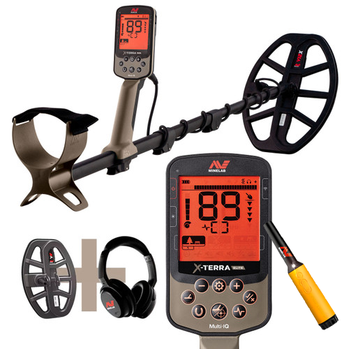 Detector de Metales Minelab X-terra  Elite Expedition Pack