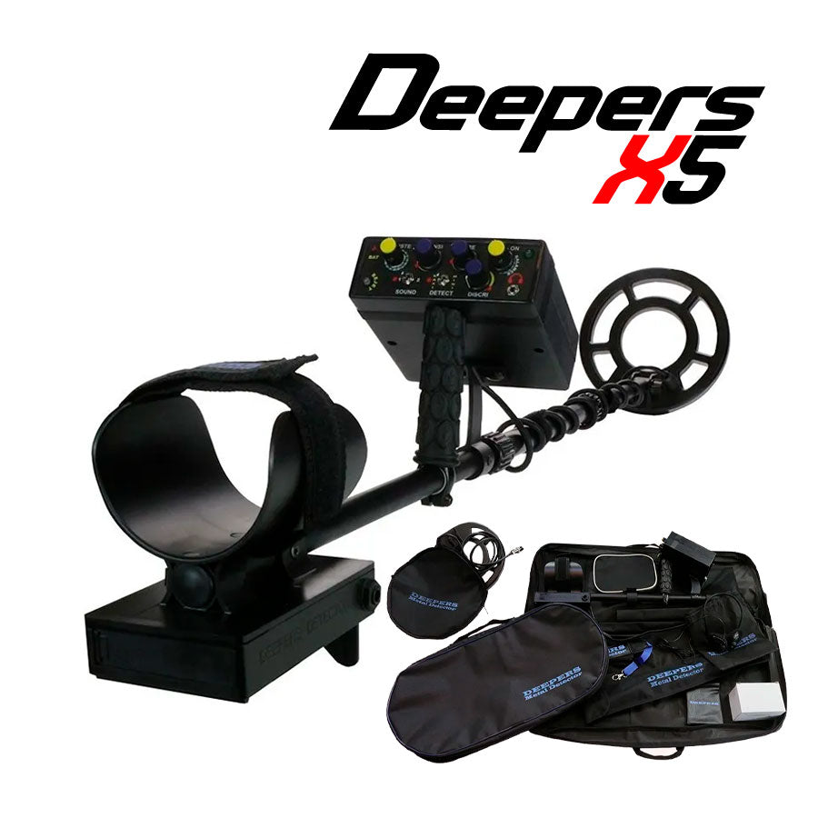 Detector de Metales Deepers X5 Premium - Master Detector México